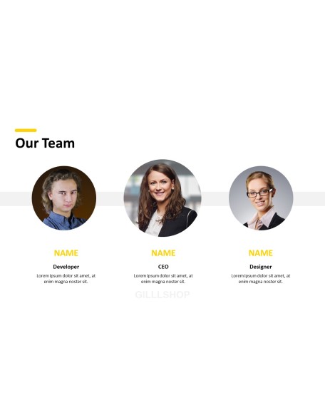 Startup Pitch Deck powerpoint animation template