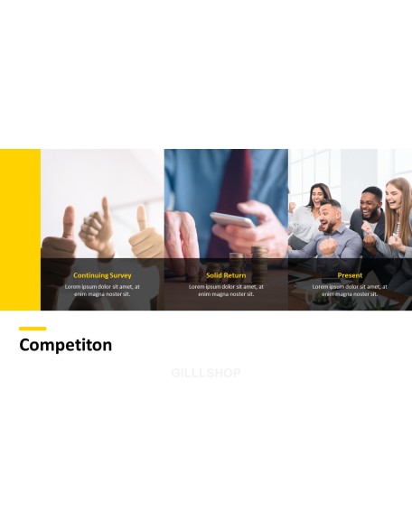 Startup Pitch Deck powerpoint animation template