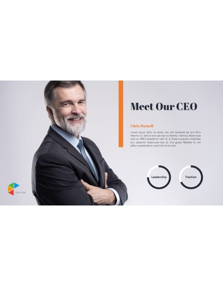 Investor Pitch Deck Animated Slides in PowerPoint