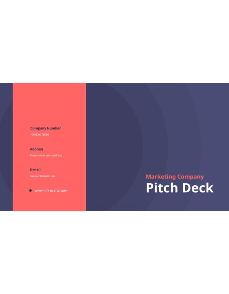 Marketing Pitch Deck Animation Presentation