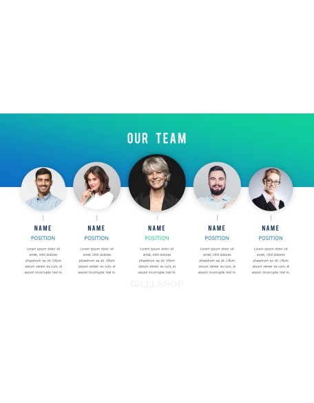 Simple Pitch Deck Animated Slides in PowerPoint