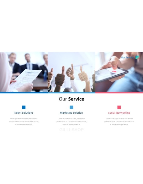 Business Social Network Pitch Deck Animated Slides