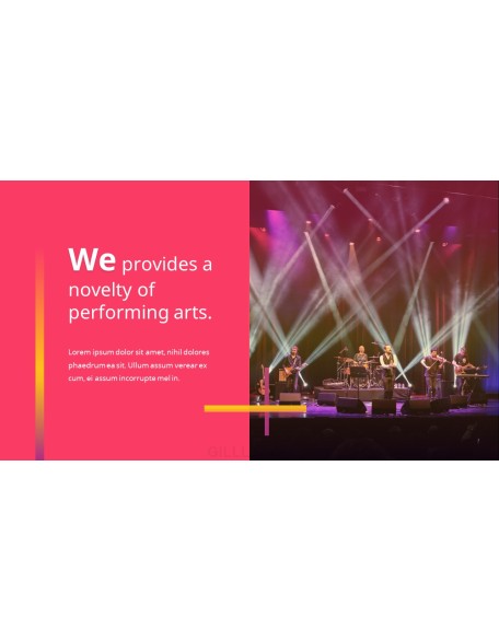 Performing Arts Management Animation Templates