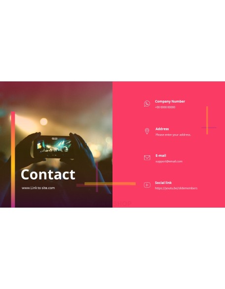 Performing Arts Management Animation Templates