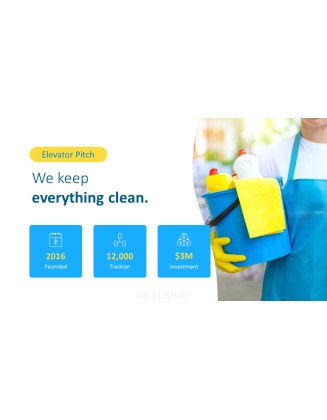 Animated Templates - Cleaning Service PPT Presentation