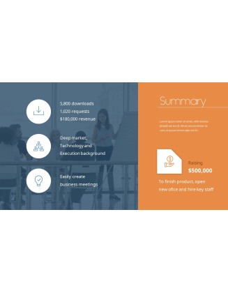 Business Meeting Platform PPT Animated Presentation
