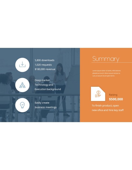 Business Meeting Platform PPT Animated Presentation