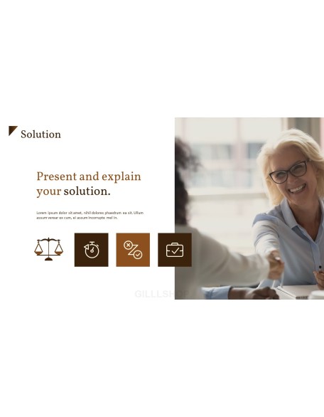 Law Firm Pitch Deck PowerPoint Presentation Animation Templates