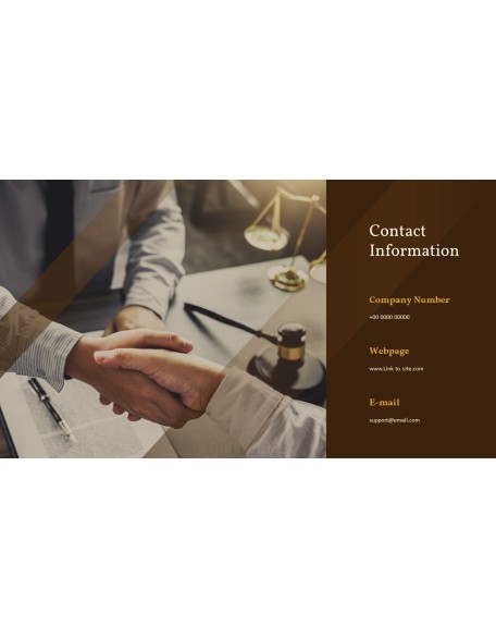 Law Firm Pitch Deck PowerPoint Presentation Animation Templates