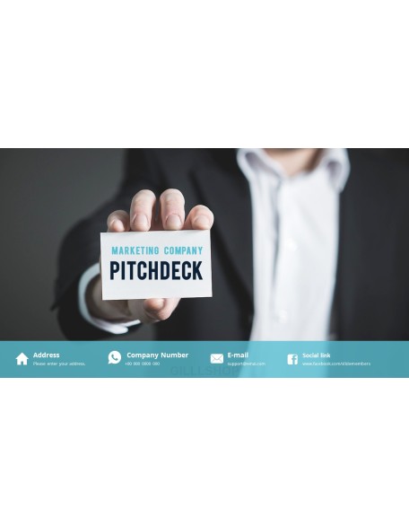 Business Pitch Deck Animated Slides in PowerPoint
