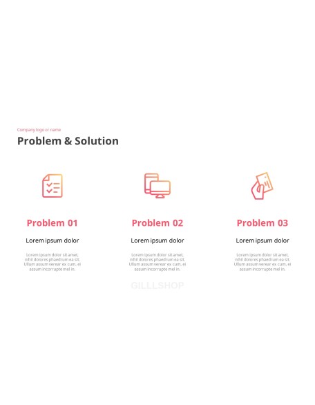 Company Pitch Deck Presentation Animation Templates
