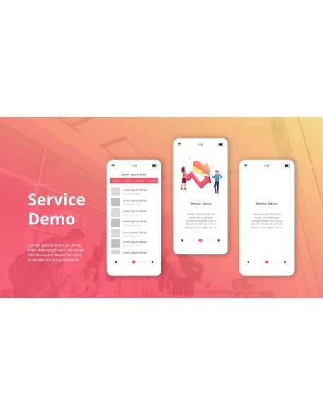 Company Pitch Deck Presentation Animation Templates