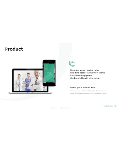 Medical Service Pitch Deck PowerPoint Presentation Animation Templates