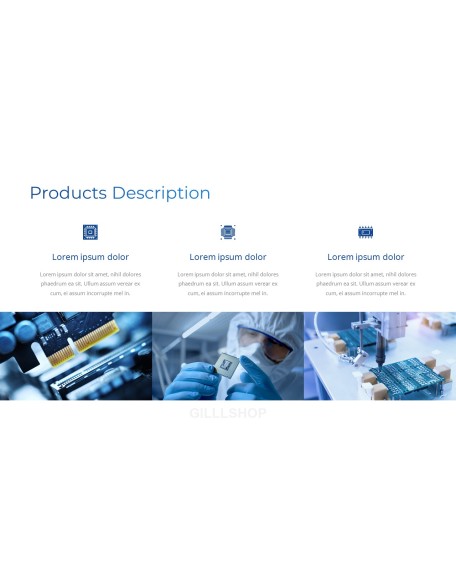 Animated Templates - Semiconductor Investor Deck Theme PT Templates