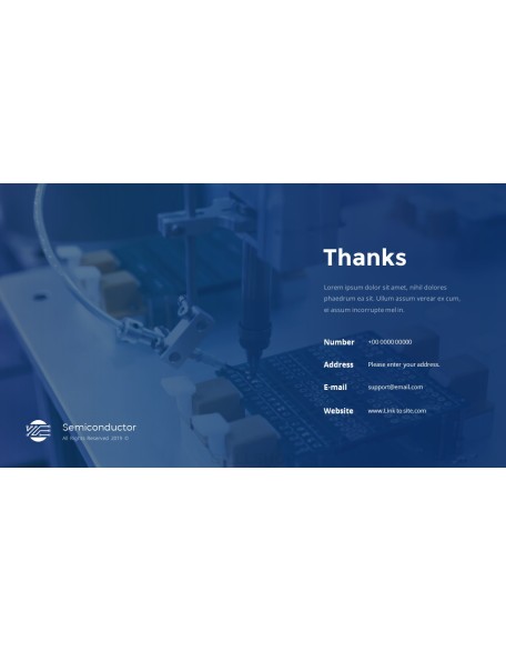 Animated Templates - Semiconductor Investor Deck Theme PT Templates