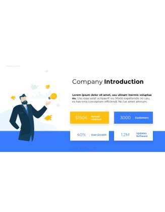 Business Illustration Pitch Animation Templates
