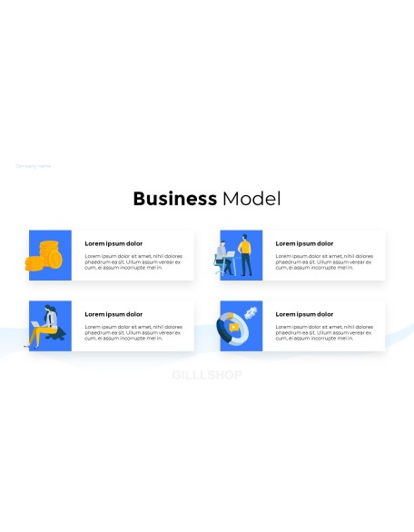 Business Illustration Pitch Animation Templates