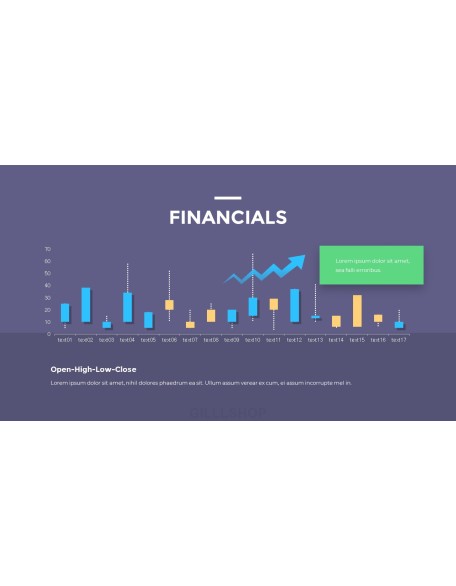 Financial Business Creative Report PPT Templates Animation Design