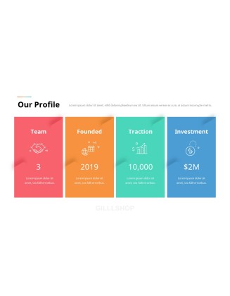 Animated Templates - Line Icon Minimal Presentation PowerPoint