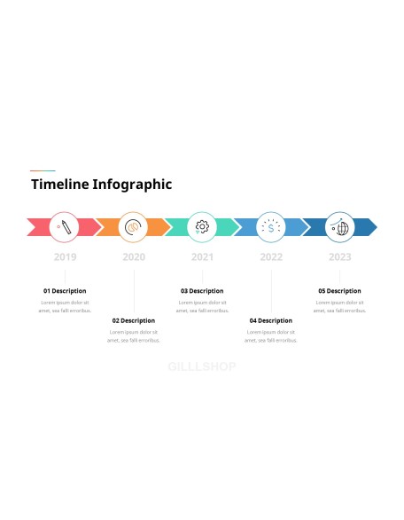 Animated Templates - Line Icon Minimal Presentation PowerPoint