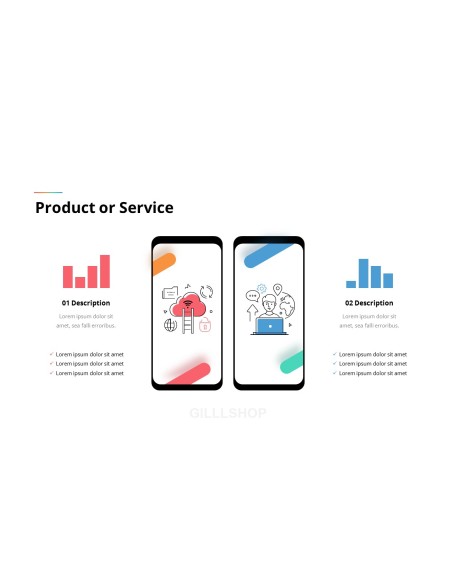 Animated Templates - Line Icon Minimal Presentation PowerPoint