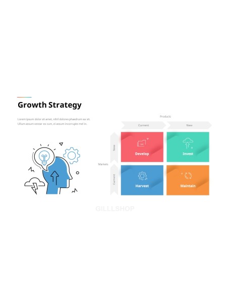 Animated Templates - Line Icon Minimal Presentation PowerPoint