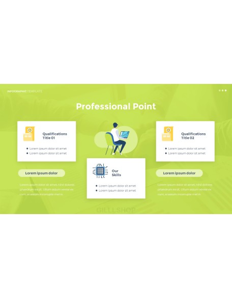 Infographic Flat Design Animated Template