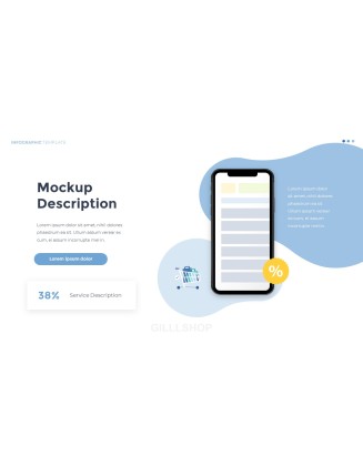 Infographic Flat Design Animated Template