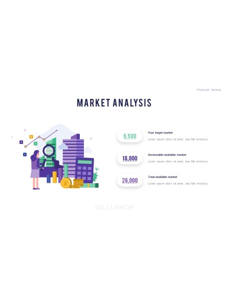 Financial Service Group Design Slides Business Animated Presentation