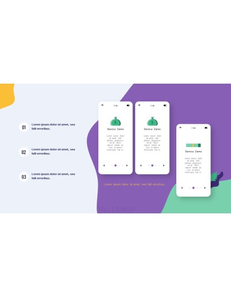 Financial Service Group Design Slides Business Animated Presentation