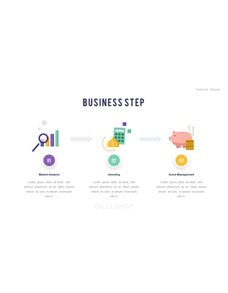 Financial Service Group Design Slides Business Animated Presentation