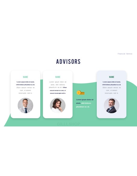 Financial Service Group Design Slides Business Animated Presentation