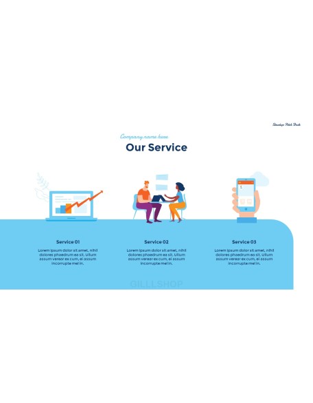 Startup Business Design Pitch Deck PPT animation templates