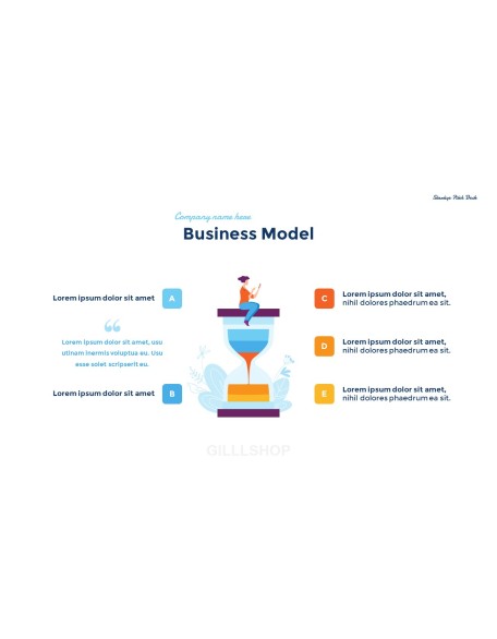 Startup Business Design Pitch Deck PPT animation templates