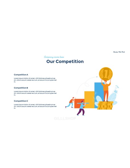 Startup Business Design Pitch Deck PPT animation templates