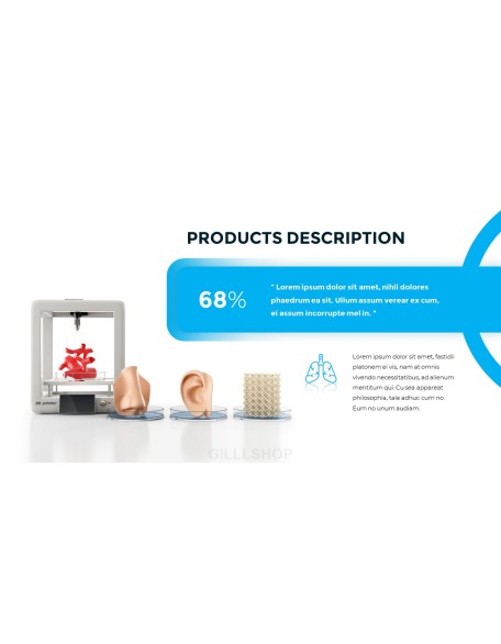 3D Bioprinting Modern animated PowerPoint Templates