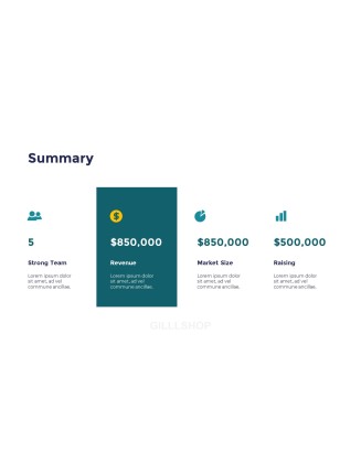 Business Pitch Deck Animated Slides in PowerPoint