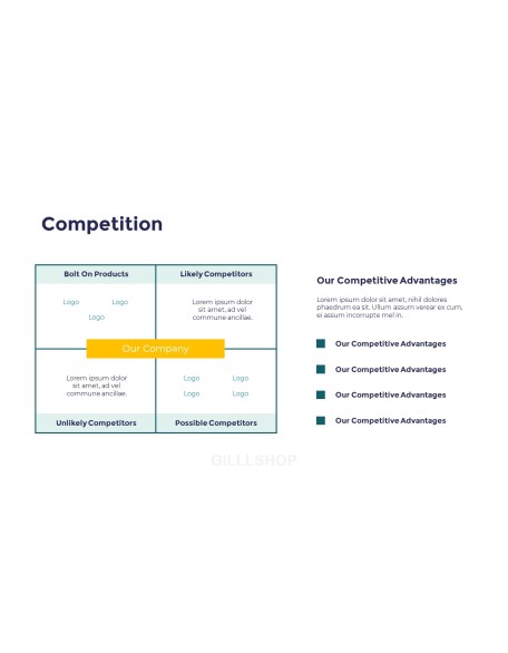 Business Pitch Deck Animated Slides in PowerPoint