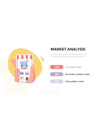 Mobile Open Market Application Animated Slides in PowerPoint