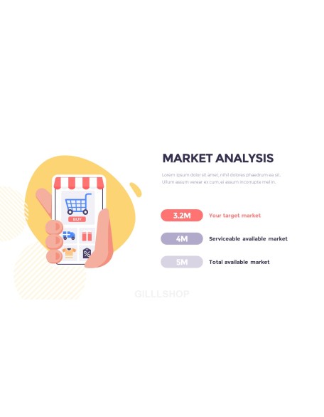Mobile Open Market Application Animated Slides in PowerPoint