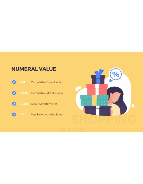 Mobile Open Market Application Animated Slides in PowerPoint