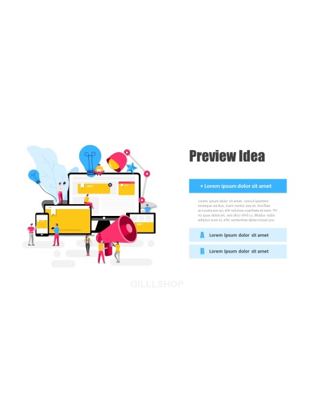 Startup Creative Idea Business Animation Presentation Examples