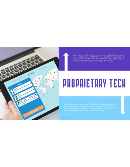 Airline APP Startup Pitch Deck Animated Simple Templates