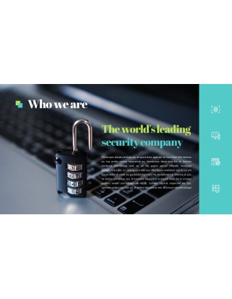 Security Company Pitch Deck PowerPoint Presentations Animated Slides