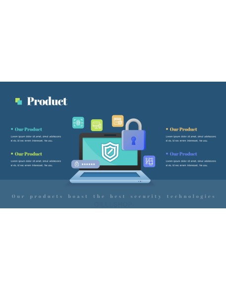 Security Company Pitch Deck PowerPoint Presentations Animated Slides