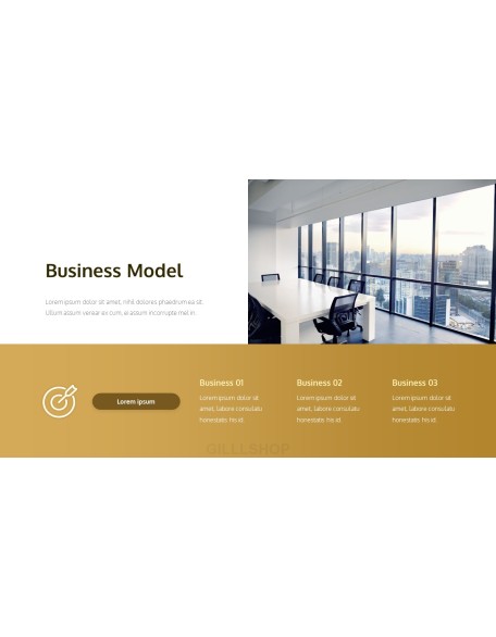 Business Report Easy PPT Template Animated Slides