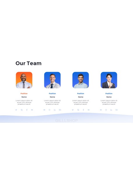 Business Template Design Animated Slides