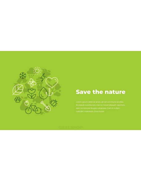 Green Business animated Presentation Templates