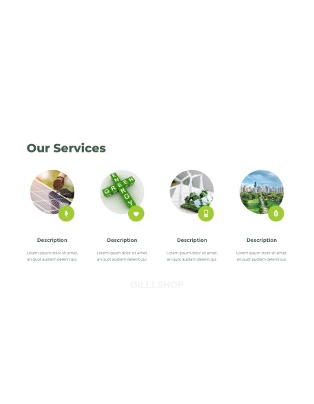 Green Business animated Presentation Templates