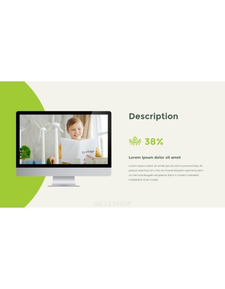 Green Business animated Presentation Templates
